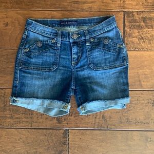 Rock & Republic denim shorts.